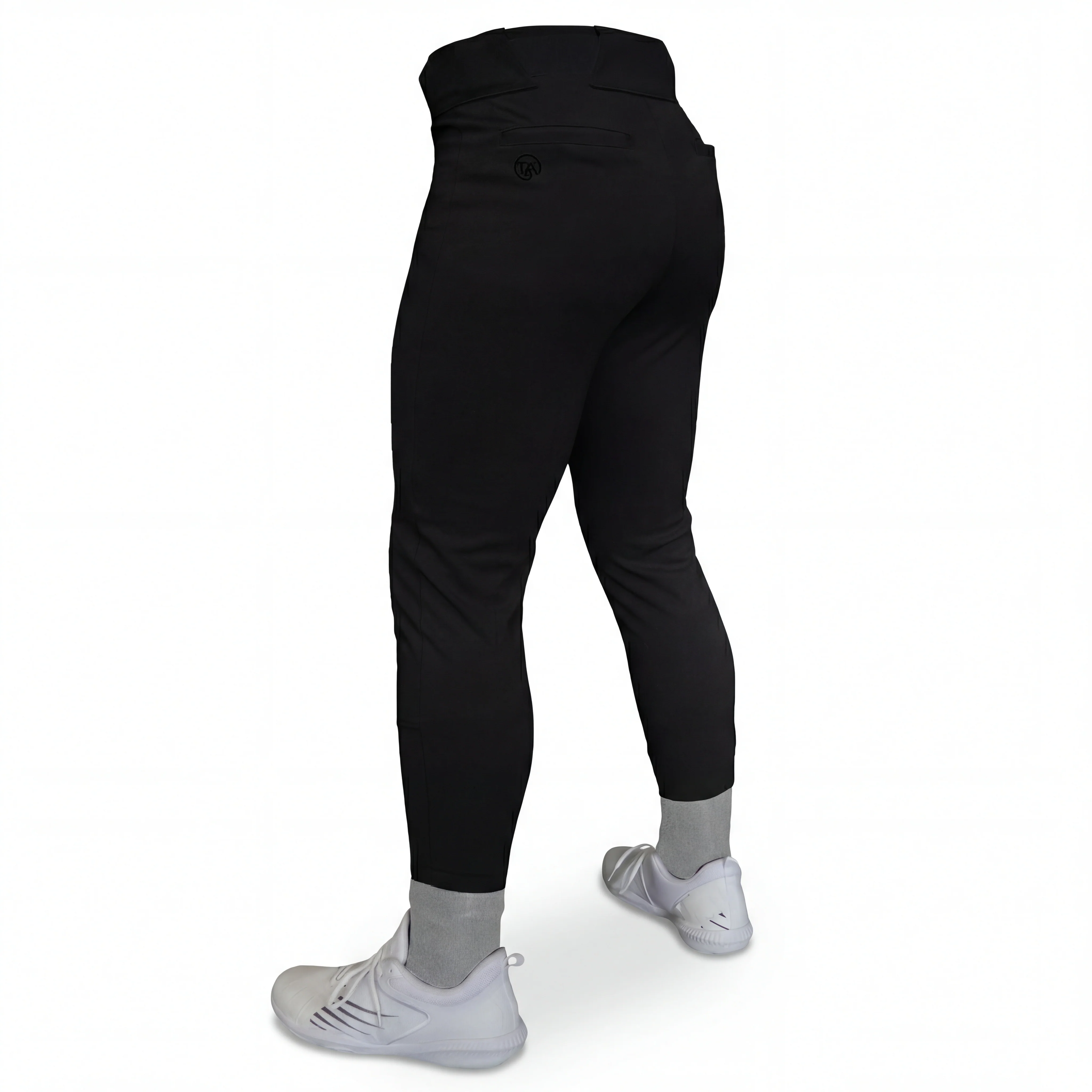 Black Dirty Mids Essentials Baseball Pant - Image 5