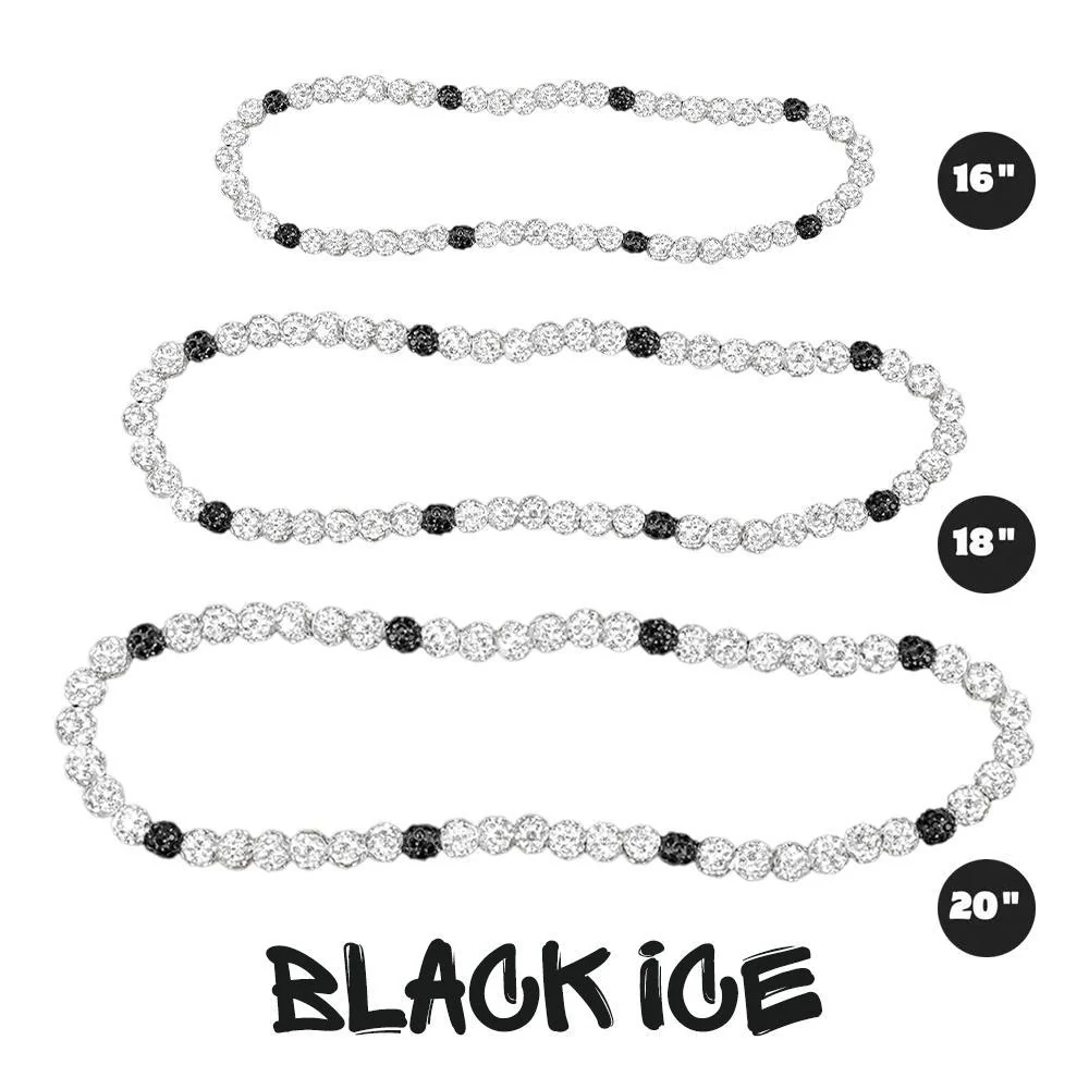 Black Ice - Dirty Mids ICE Collection Baseball Necklace - Image 3
