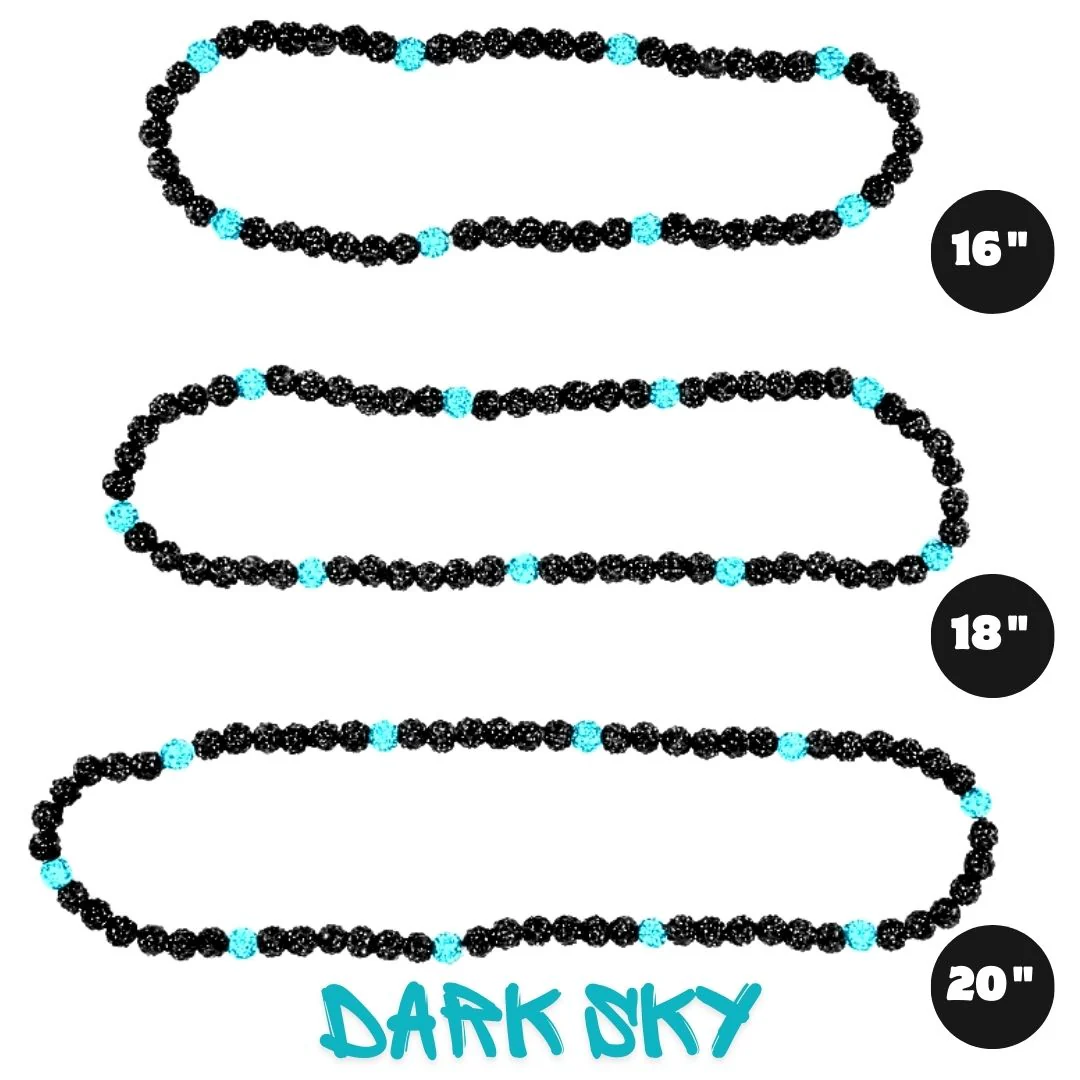 Dark Sky - Dirty Mids ICE Collection Baseball Necklace - Image 2