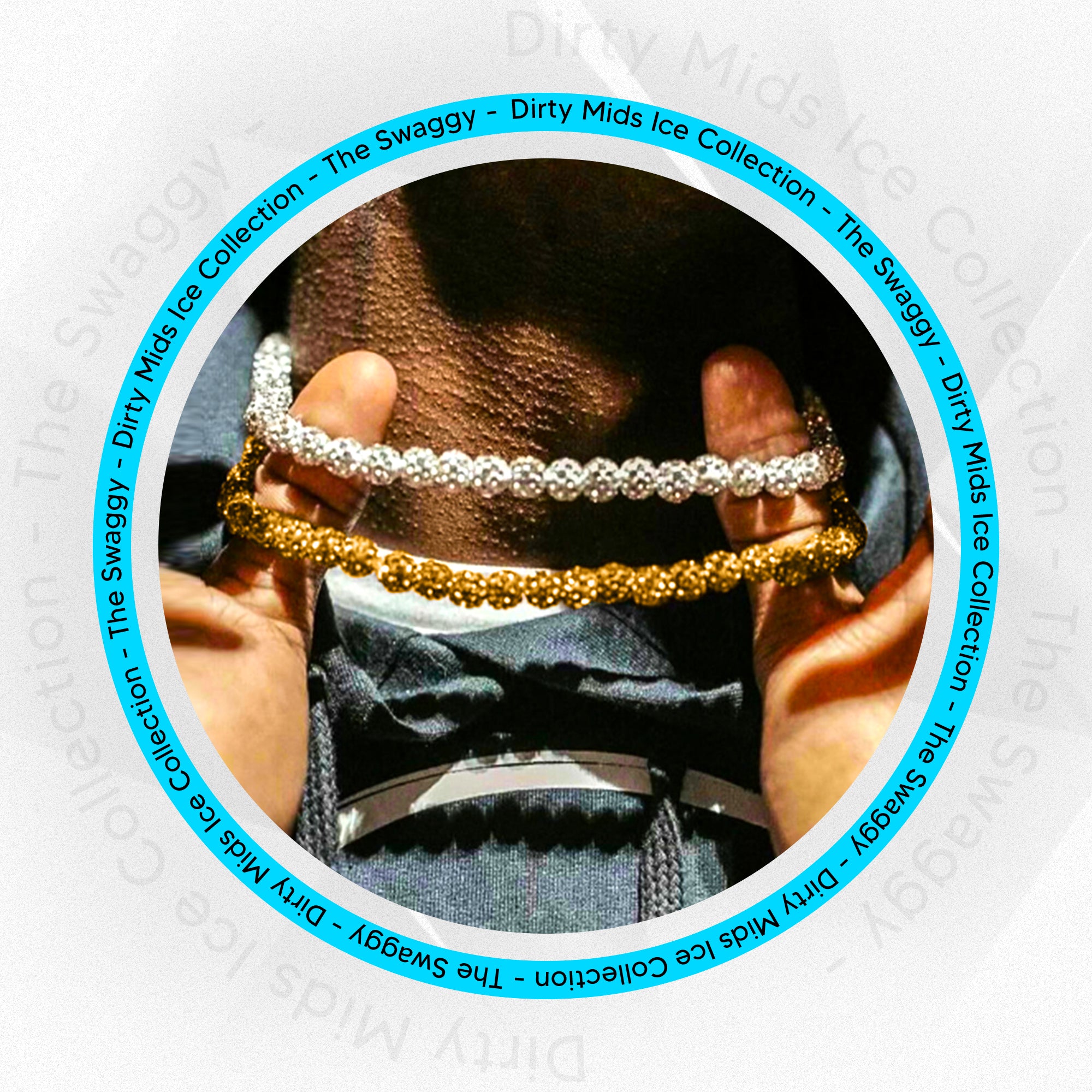 Swaggy - Dirty Mids ICE Collection Baseball Necklace - Image 4