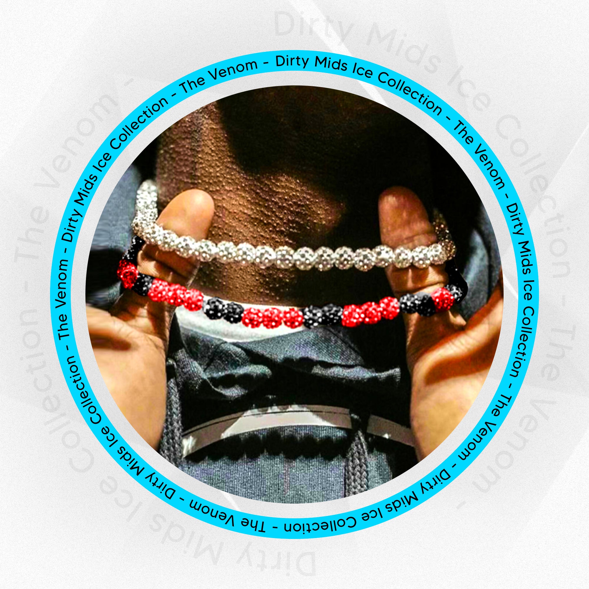 Venom - Dirty Mids ICE Collection Baseball Necklace - Image 3